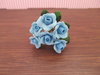 Blumenstrauß Rosen blau